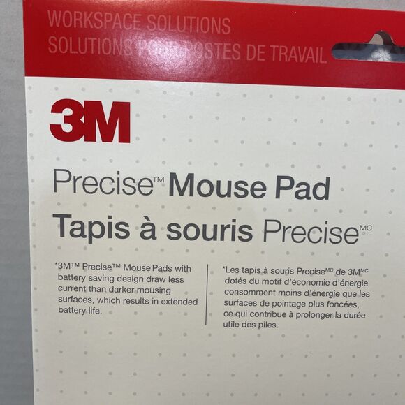 3M Precise Mouse Pad Enhances the Precision of Optical Mice , Non-SkidFoam Back - Picture 2 of 5